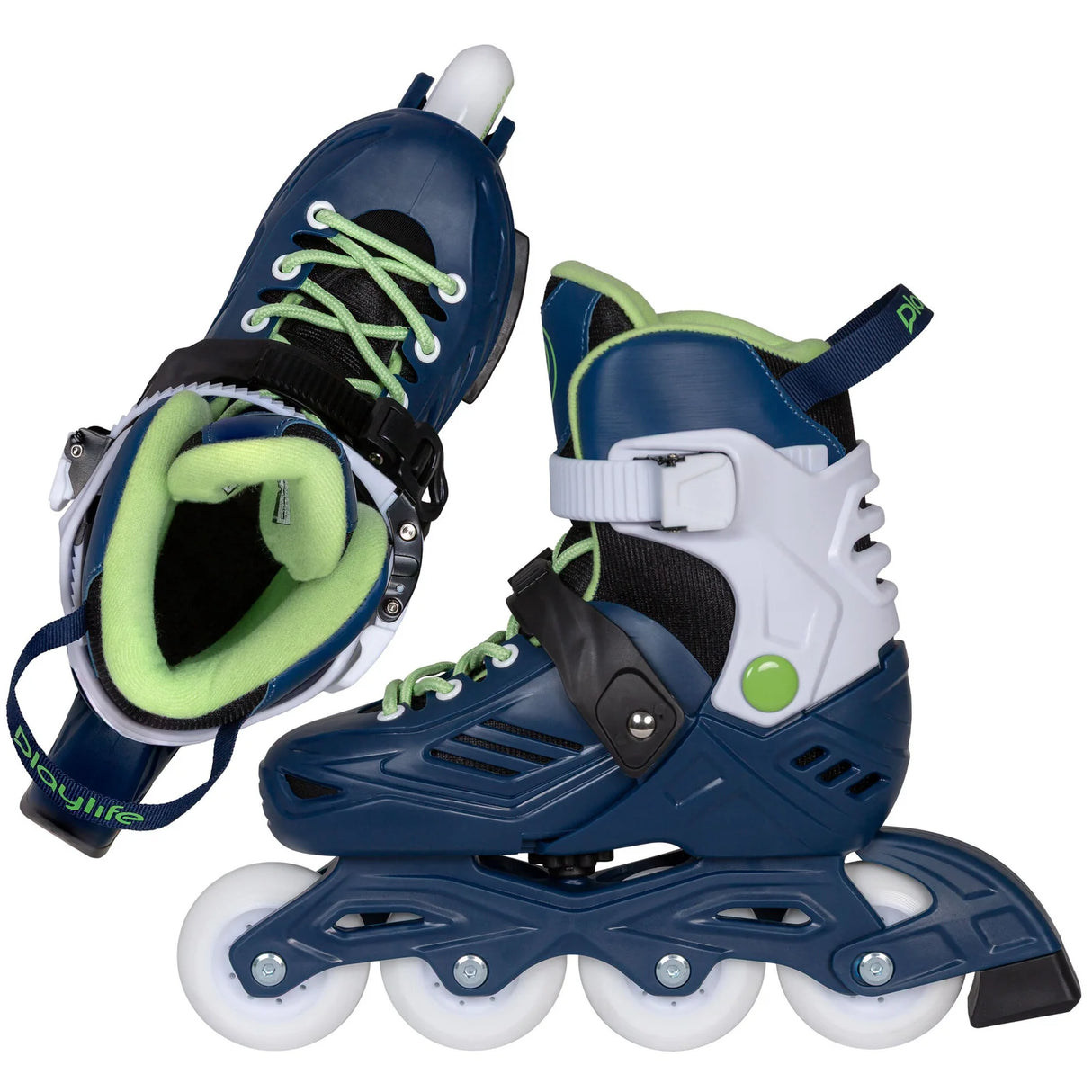 SKA880367 PLAYLIFE Khaan Jr. LTD Adjustable Deep Blue – Dunkelblau | Größenverstellbare Kinder Inlineskates | Urban Inlineskates kinder skates kids skates junior skates powerslide kinder inlineskates SkaMiDan Skateshop Weil am Rhein Freiburg Deutschland Germany Lörrach Basel