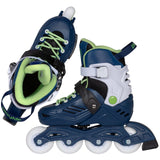 SKA880367 PLAYLIFE Khaan Jr. LTD Adjustable Deep Blue – Dunkelblau | Größenverstellbare Kinder Inlineskates | Urban Inlineskates kinder skates kids skates junior skates powerslide kinder inlineskates SkaMiDan Skateshop Weil am Rhein Freiburg Deutschland Germany Lörrach Basel