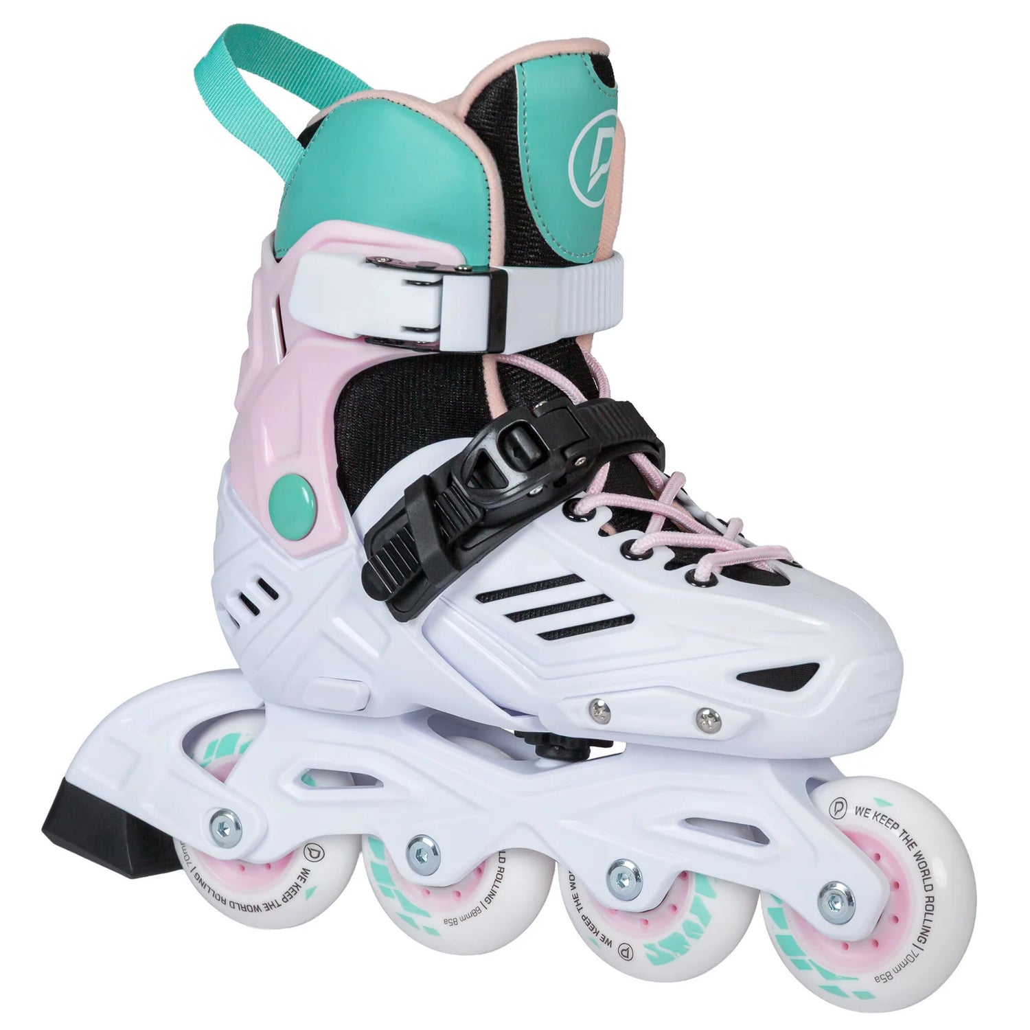 SKA880368 PLAYLIFE Khaan Jr. LTD Adjustable Pastel | Größenverstellbare Kinder Inlineskates | Urban Inlineskates kinder skates kids skates junior skates powerslide kinder inlineskates SkaMiDan Skateshop Weil am Rhein Freiburg Deutschland Germany Lörrach Basel