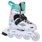SKA880368 PLAYLIFE Khaan Jr. LTD Adjustable Pastel | Größenverstellbare Kinder Inlineskates | Urban Inlineskates kinder skates kids skates junior skates powerslide kinder inlineskates SkaMiDan Skateshop Weil am Rhein Freiburg Deutschland Germany Lörrach Basel