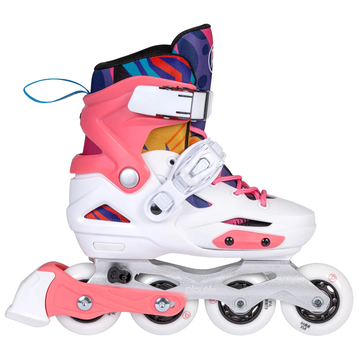SKA880370 PLAYLIFE Flash Pink adj. – Weiß Pink | Größenverstellbare Kinder Inlineskates | Fitness & Urban Inlineskates Inliner Kids Skates Rollerblades Inlineskates für Kinder Junior Skates Verstellbare Skates Größenverstellbare Inlineskates für Kinder Kinder Inliner Kids Inliner Kids Rollerblades Urban Inline Skating Urban Inline Skating Freeskates City Skates Fitness Inliner Sport Skates Sport Inliner Rollerblades Rollerblading Lörrach Freiburg Basel Inliner Skateschule und Skateshop Weil am Rhein SkaMiDa