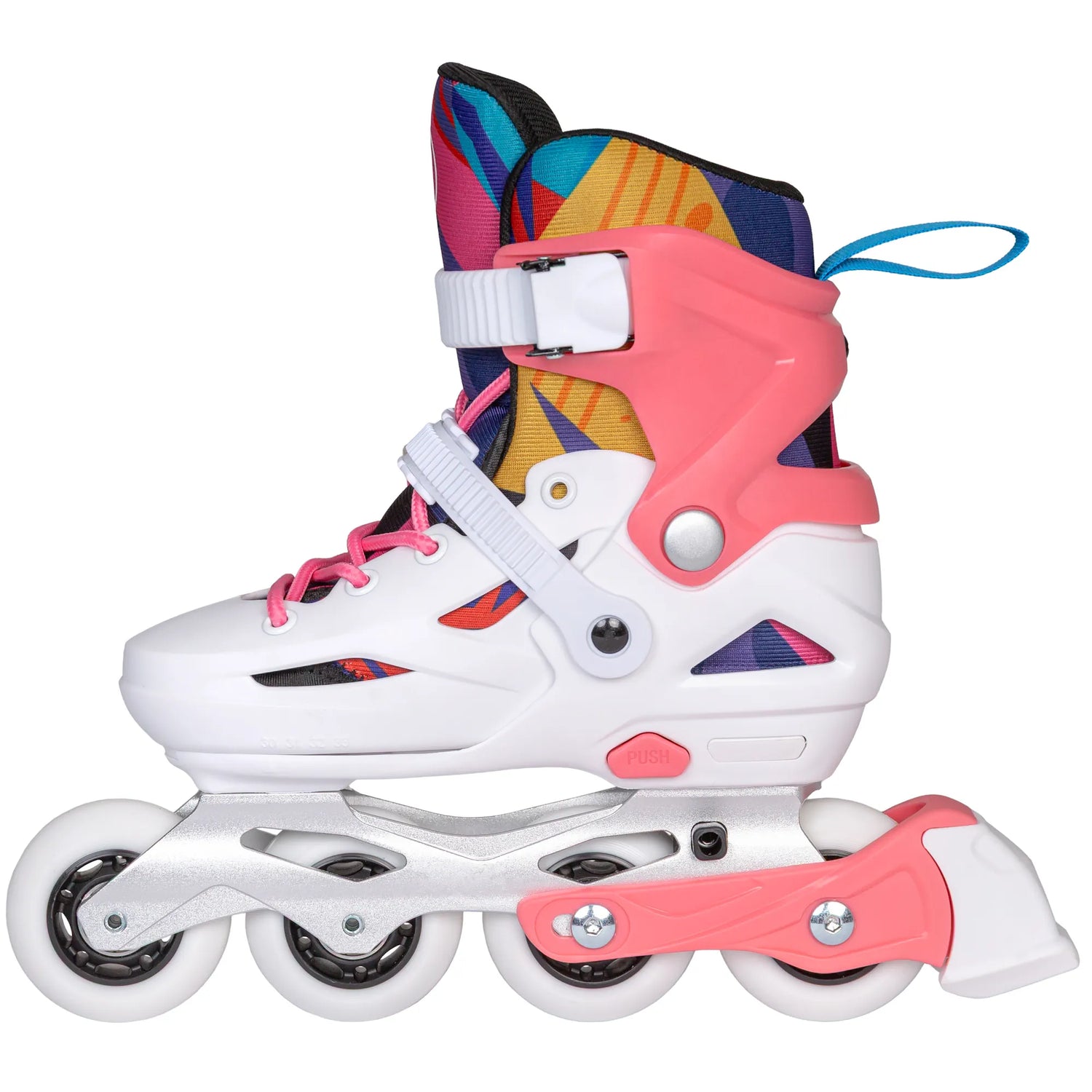 SKA880370 PLAYLIFE Flash Pink adj. – Weiß Pink | Größenverstellbare Kinder Inlineskates | Fitness & Urban Inlineskates Inliner Kids Skates Rollerblades Inlineskates für Kinder Junior Skates Verstellbare Skates Größenverstellbare Inlineskates für Kinder Kinder Inliner Kids Inliner Kids Rollerblades Urban Inline Skating Urban Inline Skating Freeskates City Skates Fitness Inliner Sport Skates Sport Inliner Rollerblades Rollerblading Lörrach Freiburg Basel Inliner Skateschule und Skateshop Weil am Rhein SkaMiDa