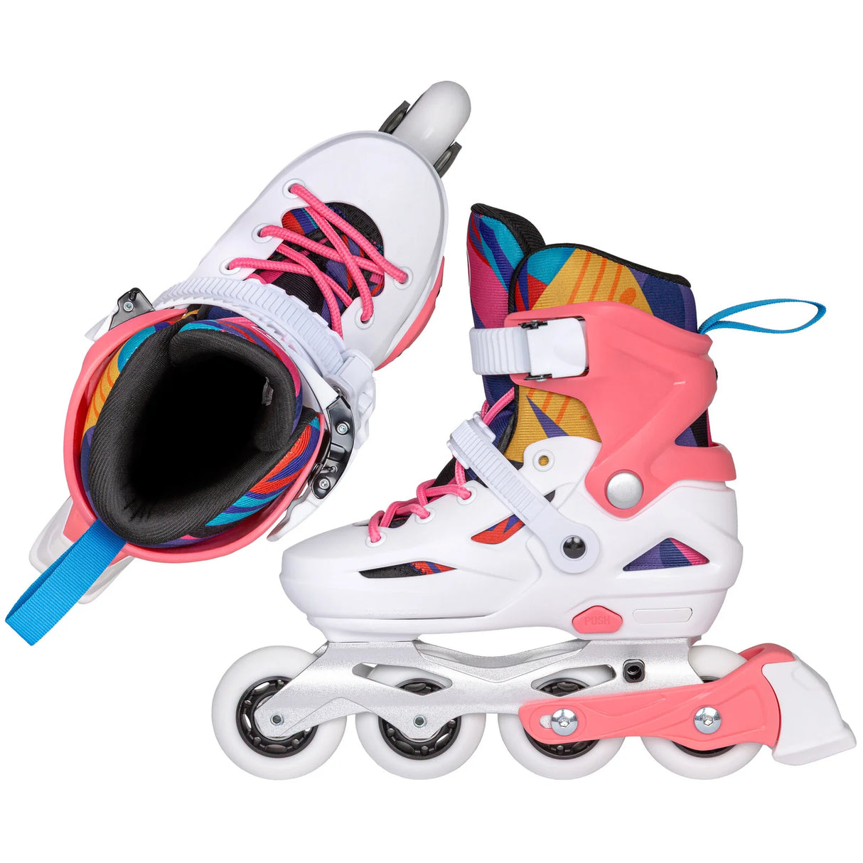 SKA880370 PLAYLIFE Flash Pink adj. – Weiß Pink | Größenverstellbare Kinder Inlineskates | Fitness & Urban Inlineskates Inliner Kids Skates Rollerblades Inlineskates für Kinder Junior Skates Verstellbare Skates Größenverstellbare Inlineskates für Kinder Kinder Inliner Kids Inliner Kids Rollerblades Urban Inline Skating Urban Inline Skating Freeskates City Skates Fitness Inliner Sport Skates Sport Inliner Rollerblades Rollerblading Lörrach Freiburg Basel Inliner Skateschule und Skateshop Weil am Rhein SkaMiDa
