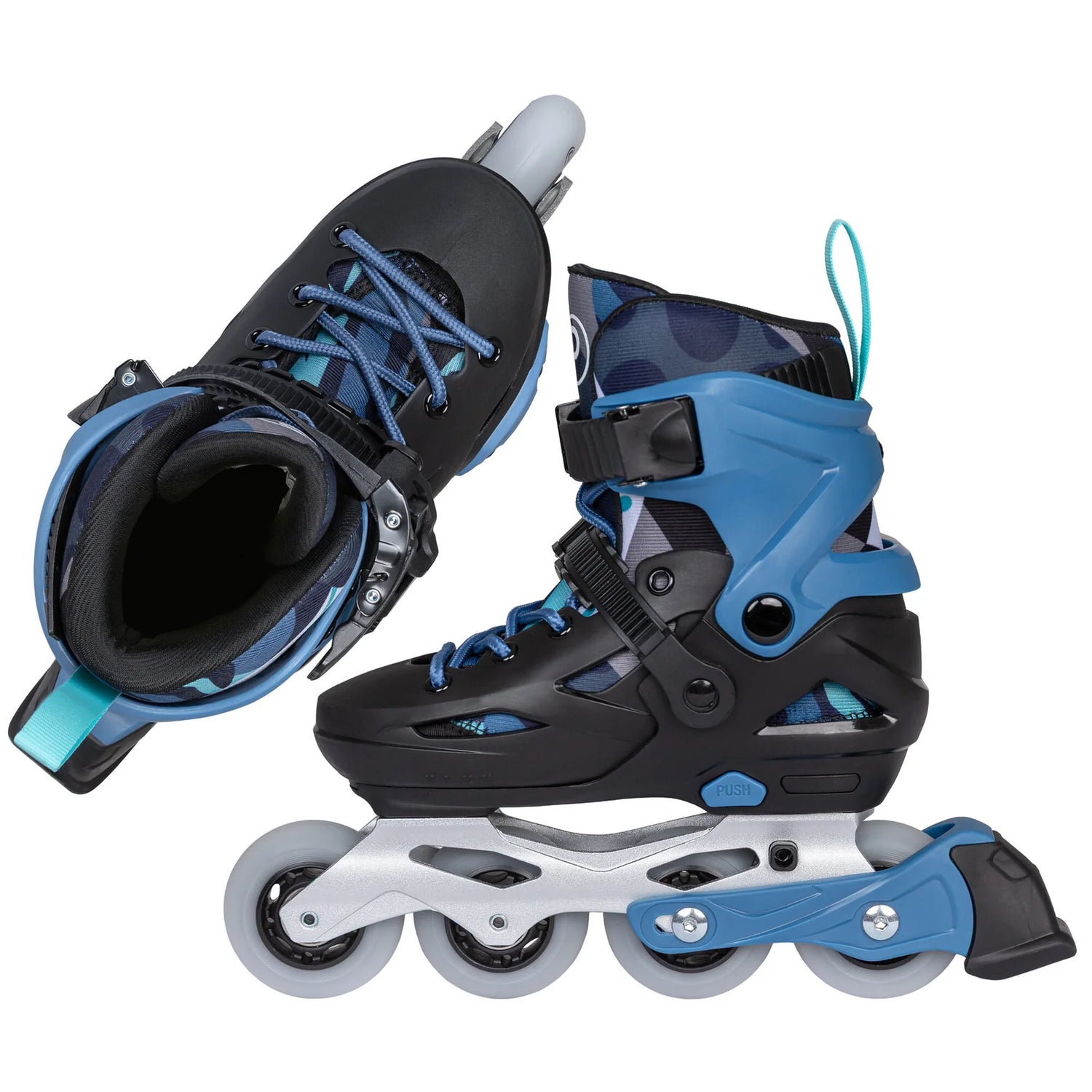 SKA880371 PLAYLIFE Flash Blue adj. – Schwarz Blau | Größenverstellbare Kinder Inlineskates | Freestyle Slalom & Urban Inlineskates Inliner Kids Skates Rollerblades Inlineskates für Kinder Junior Skates Verstellbare Skates Größenverstellbare Inlineskates für Kinder Kinder Inliner Kids Inliner Kids Rollerblades Urban Inline Skating Urban Inline Skating Freeskates City Skates Fitness Inliner Sport Skates Sport Inliner Rollerblades Rollerblading Lörrach Freiburg Basel Inliner Skateschule und Skateshop Weil am R
