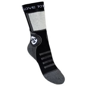 SKA900994/L/42-45 POWERSLIDE Skating Socks – Schwarz-Grau | Skatesocken für das komfortable Skaten | Bekleidung | Street Wear T-Shirts Hoodies Shorts Pants Lörrach Freiburg Basel Inliner Skateschule und Skateshop Weil am Rhein SkaMiDan Deutschland Germany
