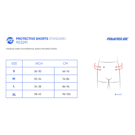 SKA903291 POWERSLIDE Standard Protective Shorts 2023 Polsterhose mit Steißbeinschutz für das Skating Shorts Kurze Skatehose Black Hochwertige Skatehosen hosen zum skaten jogginghose style skating aggressive skating stunt skating aggressive inline trick skaten Urban Inlineskates Freestyle Inlineskates Free Skates Slalom Skates Freestyle Inlineskates Freestyle Rollerblades Slalom Blades Urban Inlineskates Freeskates Fitness Inlineskates Inlineskates Sport Inline Skates Rollerblades Urban Inline Skating Urban 