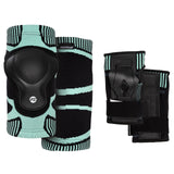 SKA903299 POWERSLIDE Onesie Dual Pack Teal | Schonerset | Dehnbare Einheitsgröße (S–XL) | Schützer Für das Fitness Inline Skating | Fitness Skating Protektors | Schoner für Inline Skater | Protektion for Inline Skater | Knee Pads | Knieschützer | Knieschoner | Elbow Pads | Ellenbogen Protektoren | Lörrach Freiburg Basel Inliner Skateschule und Skateshop Weil am Rhein SkaMiDan Deutschland Germany
