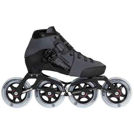SKA904719 POWERSLIDE 3X adj. Evo Kids Racing Skates | Dark Grey | Trinity X | Speed Inlineskates für Kinder Speed Inline Skating Race Skating Race Wheels Speed Wheels Speed Rollen Rennrollen Geschwindigkeit Höchstgeschwindigkeit High-Speed Performance Rollen Made in Germany Manao Rollen Manao Wheels Manao Speed Skating SkaMiDan Deutschland Germany Weil am Rhein Basel Freiburg Lörrach Skateshop