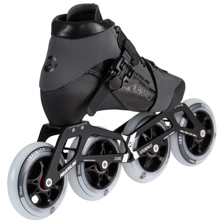 SKA904719 POWERSLIDE 3X adj. Evo Kids Racing Skates | Dark Grey | Trinity X | Speed Inlineskates für Kinder Speed Inline Skating Race Skating Race Wheels Speed Wheels Speed Rollen Rennrollen Geschwindigkeit Höchstgeschwindigkeit High-Speed Performance Rollen Made in Germany Manao Rollen Manao Wheels Manao Speed Skating SkaMiDan Deutschland Germany Weil am Rhein Basel Freiburg Lörrach Skateshop