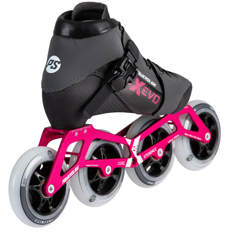 SKA904720 POWERSLIDE 3X adj. Evo Kids Racing Skates | Hot Pink | Trinity X | Speed Inlineskates für Kinder Speed Inline Skating Race Skating Race Wheels Speed Wheels Speed Rollen Rennrollen Geschwindigkeit Höchstgeschwindigkeit High-Speed Performance Rollen Made in Germany Manao Rollen Manao Wheels Manao Speed Skating SkaMiDan Deutschland Germany Weil am Rhein Basel Freiburg Lörrach Skateshop