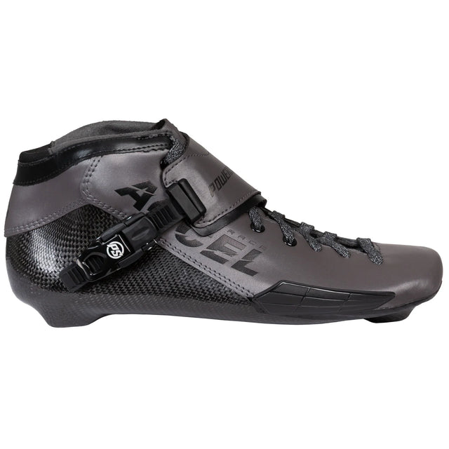 SKA904722 POWERSLIDE ACCEL Race Ti Boot – Grau Schwarz | Boot only | 165 & 195mm Dual Point Mounting | Race & Speed Inlineskates Speed Inline Skating Race Skating Race Wheels Speed Wheels Speed Rollen Rennrollen Geschwindigkeit Höchstgeschwindigkeit High-Speed Performance Rollen Made in Germany Manao Rollen Manao Wheels Manao Speed Skating SkaMiDan Deutschland Germany Weil am Rhein Basel Freiburg Lörrach Skateshop