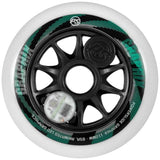 POWERSLIDE Graphix LED Wheels White 110mm 86A | Luminous wheels | 1 piece