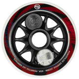 POWERSLIDE Graphix LED Wheels Colorful 100mm 85A | Luminous wheels | 1 piece