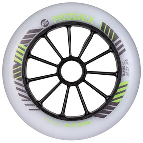 SKA905428 POWERSLIDE Phoenix 125mm DD Wheels | Medium & Hard | Made in Germany | Fitness & Speed Inline Rollen Inline Skating Rollerblading Inlineskaterollen Skating Wheels for Rollerblader  Rollen für Inlineskater Lörrach Freiburg Basel Inliner Richtige Größe right Size for Rollerblades Langhaltende Inlineskaterollen Longlasting Wheels for Rollerblading Skateschule und Skateshop Weil am Rhein SkaMiDan Deutschland Germany
