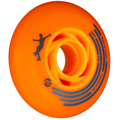 SKA905451/4-Pack POWERSLIDE King of Slides Wheels | 76mm 90A | Orange | 4-Pack | Urban & Freestyle Inline Rollen | Inline Skating Rollen Inline Skating Wheels Rollerblading Wheels Inline Skating Rollerblading Inlineskaterollen Skating Wheels for Rollerblader  Rollen für Inlineskater Lörrach Freiburg Basel Inliner Richtige Größe right Size for Rollerblades Langhaltende Inlineskaterollen Longlasting Wheels for Rollerblading Skateschule und Skateshop Weil am Rhein SkaMiDan Deutschland Germany
