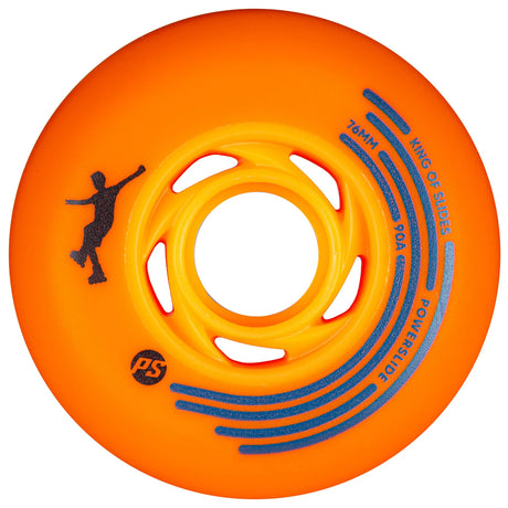 SKA905451/4-Pack POWERSLIDE King of Slides Wheels | 76mm 90A | Orange | 4-Pack | Urban & Freestyle Inline Rollen | Inline Skating Rollen Inline Skating Wheels Rollerblading Wheels Inline Skating Rollerblading Inlineskaterollen Skating Wheels for Rollerblader  Rollen für Inlineskater Lörrach Freiburg Basel Inliner Richtige Größe right Size for Rollerblades Langhaltende Inlineskaterollen Longlasting Wheels for Rollerblading Skateschule und Skateshop Weil am Rhein SkaMiDan Deutschland Germany
