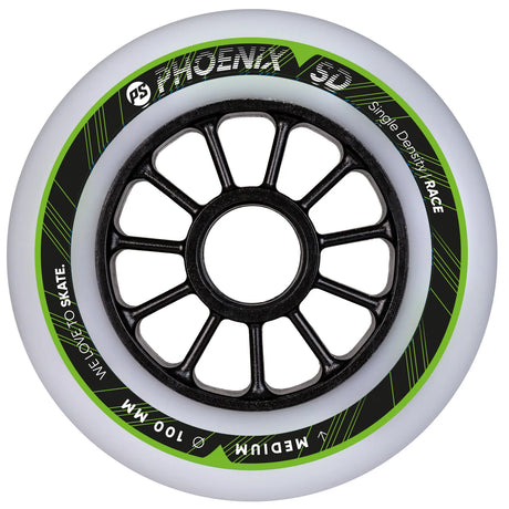 SKA905456 POWERSLIDE Phoenix 100mm SD Wheels | Medium & Hard | Fitness & Speed Inline Rollen Speed Inline Skating Race Skating Race Wheels Speed Wheels Speed Rollen Rennrollen Geschwindigkeit Höchstgeschwindigkeit High-Speed Performance Rollen Made in Germany Manao Rollen Manao Wheels Manao Speed Skating SkaMiDan Deutschland Germany Weil am Rhein Basel Freiburg Lörrach Skateshop