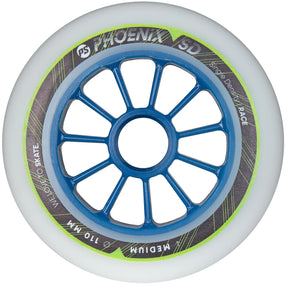 SKA905457 POWERSLIDE Phoenix 110mm SD Wheels | Medium & Hard | Fitness & Speed Inline Rollen Speed Inline Skating Race Skating Race Wheels Speed Wheels Speed Rollen Rennrollen Geschwindigkeit Höchstgeschwindigkeit High-Speed Performance Rollen Made in Germany Manao Rollen Manao Wheels Manao Speed Skating SkaMiDan Deutschland Germany Weil am Rhein Basel Freiburg Lörrach Skateshop