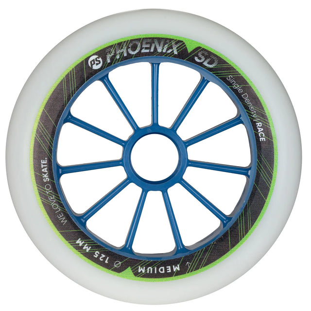 SKA905458 POWERSLIDE Phoenix 125mm SD Wheels | Medium & Hard | Fitness & Speed Inline Rollen Speed Inline Skating Race Skating Race Wheels Speed Wheels Speed Rollen Rennrollen Geschwindigkeit Höchstgeschwindigkeit High-Speed Performance Rollen Made in Germany Manao Rollen Manao Wheels Manao Speed Skating SkaMiDan Deutschland Germany Weil am Rhein Basel Freiburg Lörrach Skateshop