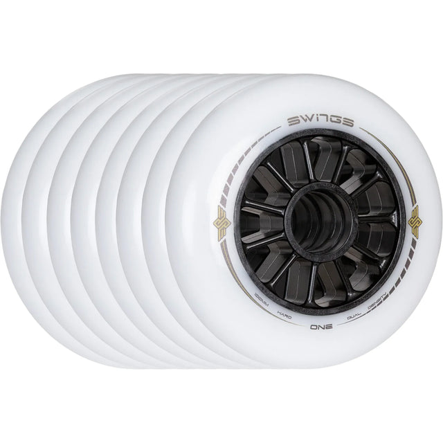 SKA905460 Swings One 100mm DD Wheels | Medium & Hard | Rollenmischung Made in Germany | Fitness & Speed Inline Rollen Inline Skating Rollerblading Inlineskaterollen Skating Wheels for Rollerblader  Rollen für Inlineskater Lörrach Freiburg Basel Inliner Richtige Größe right Size for Rollerblades Langhaltende Inlineskaterollen Longlasting Wheels for Rollerblading Skateschule und Skateshop Weil am Rhein SkaMiDan Deutschland Germany
