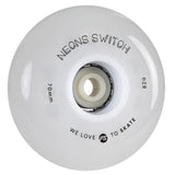 SKA905496/4-Pack POWERSLIDE Neons Switch LED Rollen – 70mm 82A | LED Rollen für Inlineskates | Leuchtrollen für das Inline Skating Inline Skating Rollerblading Inlineskaterollen Skating Wheels for Rollerblader  Rollen für Inlineskater Lörrach Freiburg Basel Inliner Richtige Größe right Size for Rollerblades Langhaltende Inlineskaterollen Longlasting Wheels for Rollerblading Skateschule und Skateshop Weil am Rhein SkaMiDan Deutschland Germany
