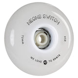 SKA905497/4-Pack POWERSLIDE Neons Switch LED Rollen – 72mm 85A | LED Rollen für Inlineskates | Leuchtrollen für das Inline Skating Inline Skating Rollerblading Inlineskaterollen Skating Wheels for Rollerblader  Rollen für Inlineskater Lörrach Freiburg Basel Inliner Richtige Größe right Size for Rollerblades Langhaltende Inlineskaterollen Longlasting Wheels for Rollerblading Skateschule und Skateshop Weil am Rhein SkaMiDan Deutschland Germany
