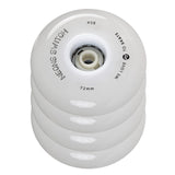 SKA905497/4-Pack POWERSLIDE Neons Switch LED Rollen – 72mm 85A | LED Rollen für Inlineskates | Leuchtrollen für das Inline Skating Inline Skating Rollerblading Inlineskaterollen Skating Wheels for Rollerblader  Rollen für Inlineskater Lörrach Freiburg Basel Inliner Richtige Größe right Size for Rollerblades Langhaltende Inlineskaterollen Longlasting Wheels for Rollerblading Skateschule und Skateshop Weil am Rhein SkaMiDan Deutschland Germany

