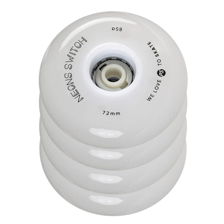 SKA905497/4-Pack POWERSLIDE Neons Switch LED Rollen – 72mm 85A | LED Rollen für Inlineskates | Leuchtrollen für das Inline Skating Inline Skating Rollerblading Inlineskaterollen Skating Wheels for Rollerblader  Rollen für Inlineskater Lörrach Freiburg Basel Inliner Richtige Größe right Size for Rollerblades Langhaltende Inlineskaterollen Longlasting Wheels for Rollerblading Skateschule und Skateshop Weil am Rhein SkaMiDan Deutschland Germany
