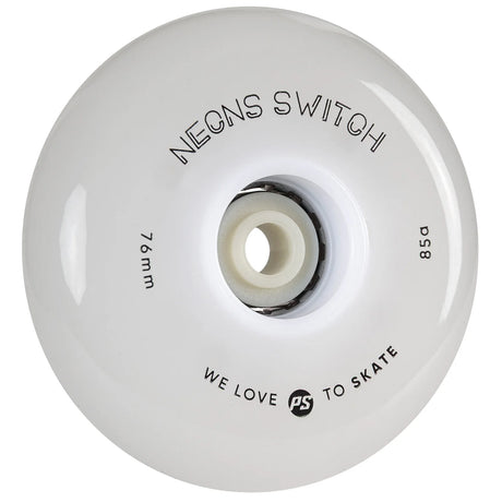 SKA905498/4-Pack POWERSLIDE Neons Switch LED Rollen – 76mm 85A | LED Rollen für Inlineskates | Leuchtrollen für das Inline Skating Inline Skating Rollerblading Inlineskaterollen Skating Wheels for Rollerblader  Rollen für Inlineskater Lörrach Freiburg Basel Inliner Richtige Größe right Size for Rollerblades Langhaltende Inlineskaterollen Longlasting Wheels for Rollerblading Skateschule und Skateshop Weil am Rhein SkaMiDan Deutschland Germany
