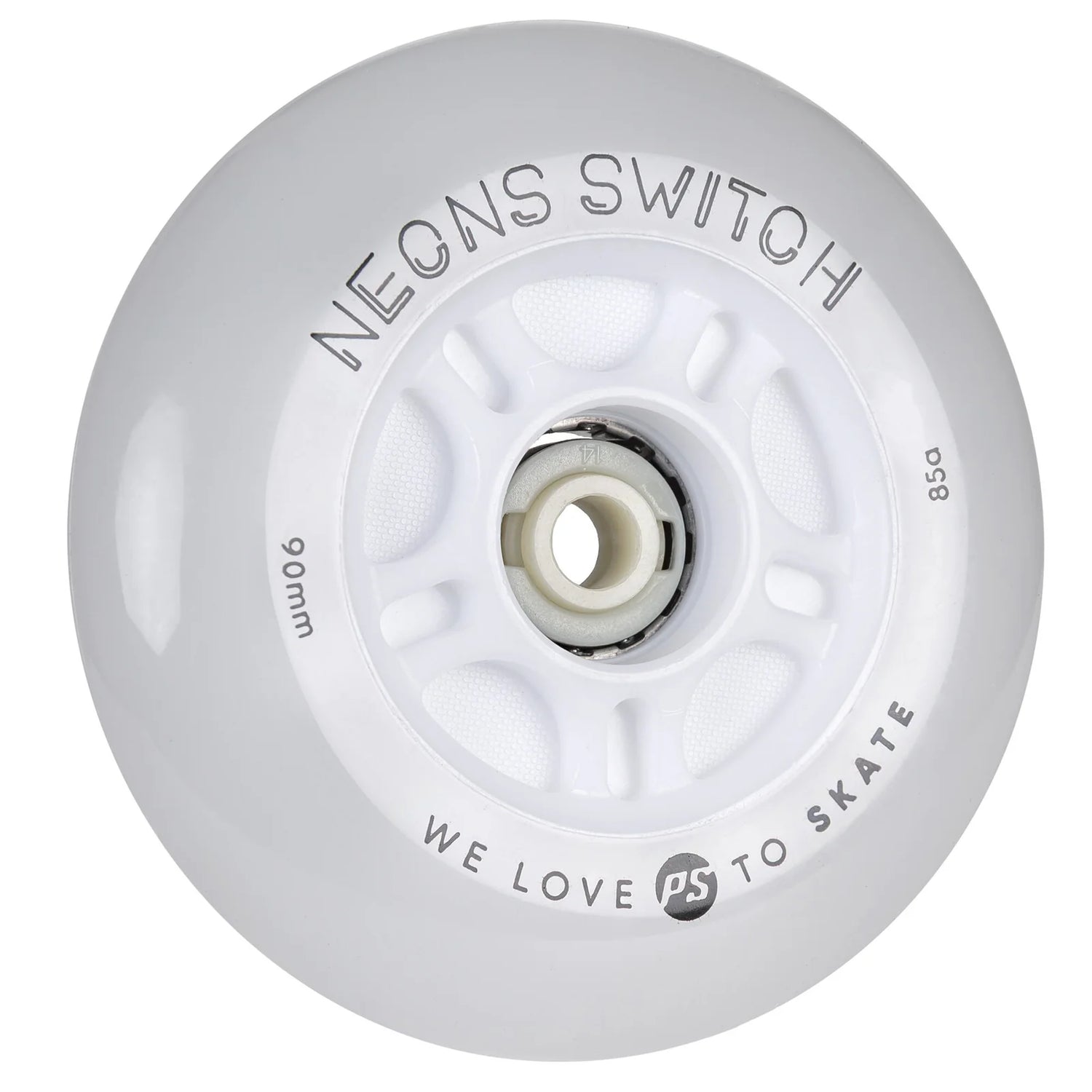 SKA905501/4-Pack POWERSLIDE Neons Switch LED Rollen – 90mm 85A | LED Rollen für Inlineskates | Leuchtrollen für das Inline Skating Inline Skating Rollerblading Inlineskaterollen Skating Wheels for Rollerblader  Rollen für Inlineskater Lörrach Freiburg Basel Inliner Richtige Größe right Size for Rollerblades Langhaltende Inlineskaterollen Longlasting Wheels for Rollerblading Skateschule und Skateshop Weil am Rhein SkaMiDan Deutschland Germany
