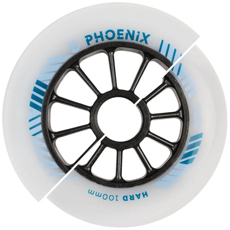 SKA905510 POWERSLIDE Phoenix HiLo 110mm/100mm DD Wheels | Hard | Made in Germany | Fitness & Speed Inline Rollen Inline Skating Rollerblading Inlineskaterollen Skating Wheels for Rollerblader  Rollen für Inlineskater Lörrach Freiburg Basel Inliner Richtige Größe right Size for Rollerblades Langhaltende Inlineskaterollen Longlasting Wheels for Rollerblading Skateschule und Skateshop Weil am Rhein SkaMiDan Deutschland Germany
