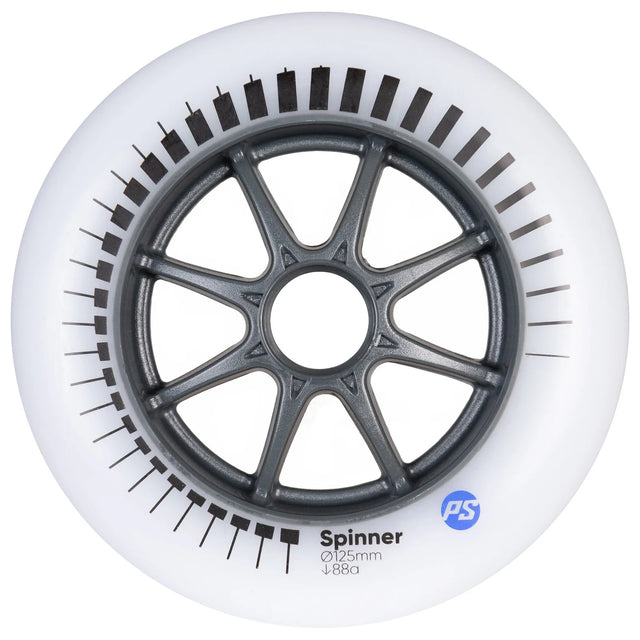 SKA905520 POWERSLIDE Spinner Wheels 125mm 88A – verschiedene Farben | Schnelle & besonders abriebfeste Skaterollen | Fitness & Urban Inline Rollen Spinner Rollen Räder Inliner Freeride Wheels Rollerblading Downhill Inline Skating Skateschule Skateshop Weil am Rhein SkaMiDan Lörrach Freiburg Basel Deutschland Germany