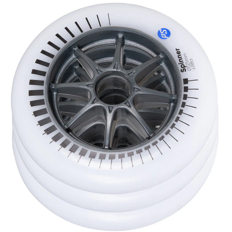 SKA905520 POWERSLIDE Spinner Wheels 125mm 88A – verschiedene Farben | Schnelle & besonders abriebfeste Skaterollen | Fitness & Urban Inline Rollen Spinner Rollen Räder Inliner Freeride Wheels Rollerblading Downhill Inline Skating Skateschule Skateshop Weil am Rhein SkaMiDan Lörrach Freiburg Basel Deutschland Germany