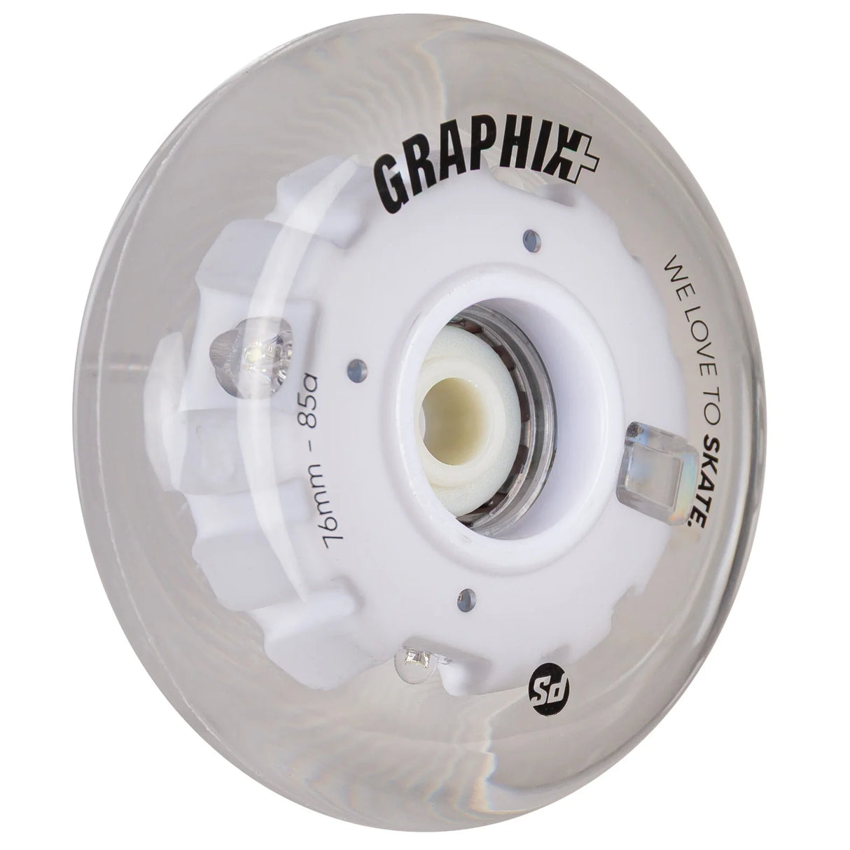 SKA905523/Piece POWERSLIDE Graphix Plus LED Rollen – 76mm 85A | LED Rollen für Inlineskates | Leuchtrollen für das Inline Skating | Inline Skating Rollen Inline Skating Wheels Rollerblading Wheels Inline Skating Rollerblading Inlineskaterollen Skating Wheels for Rollerblader  Rollen für Inlineskater Lörrach Freiburg Basel Inliner Richtige Größe right Size for Rollerblades Langhaltende Inlineskaterollen Longlasting Wheels for Rollerblading Skateschule und Skateshop Weil am Rhein SkaMiDan Deutschland Germany
