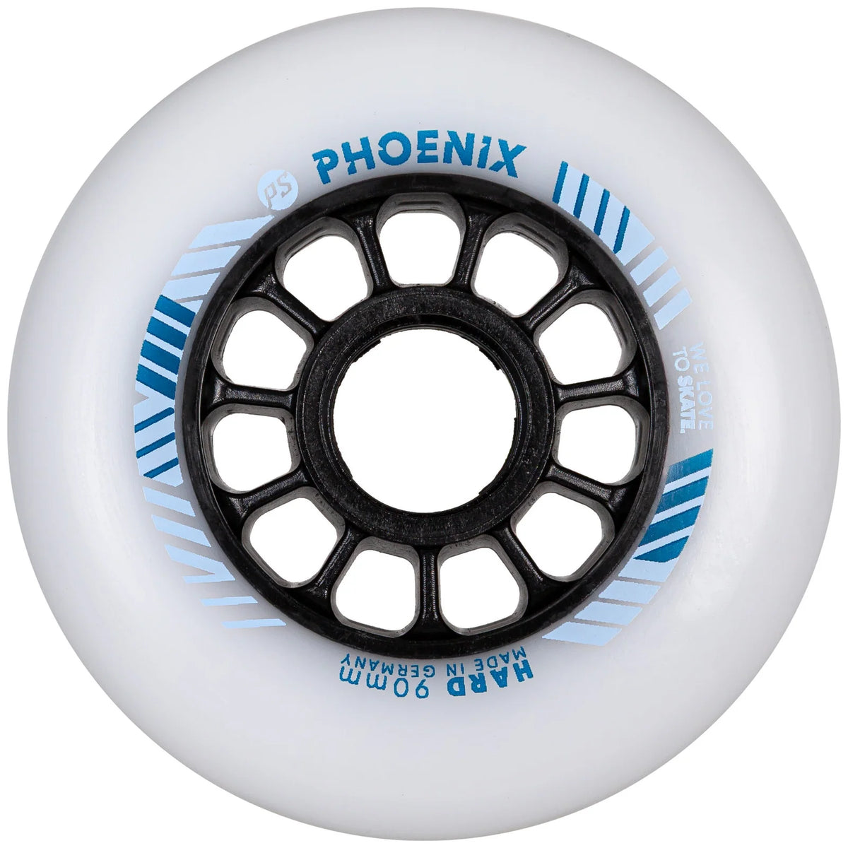 SKA905527 POWERSLIDE Phoenix 90mm DD Wheels | Medium & Hard | Made in Germany | Fitness & Speed Inline Rollen Inline Skating Rollerblading Inlineskaterollen Skating Wheels for Rollerblader  Rollen für Inlineskater Lörrach Freiburg Basel Inliner Richtige Größe right Size for Rollerblades Langhaltende Inlineskaterollen Longlasting Wheels for Rollerblading Skateschule und Skateshop Weil am Rhein SkaMiDan Deutschland Germany
