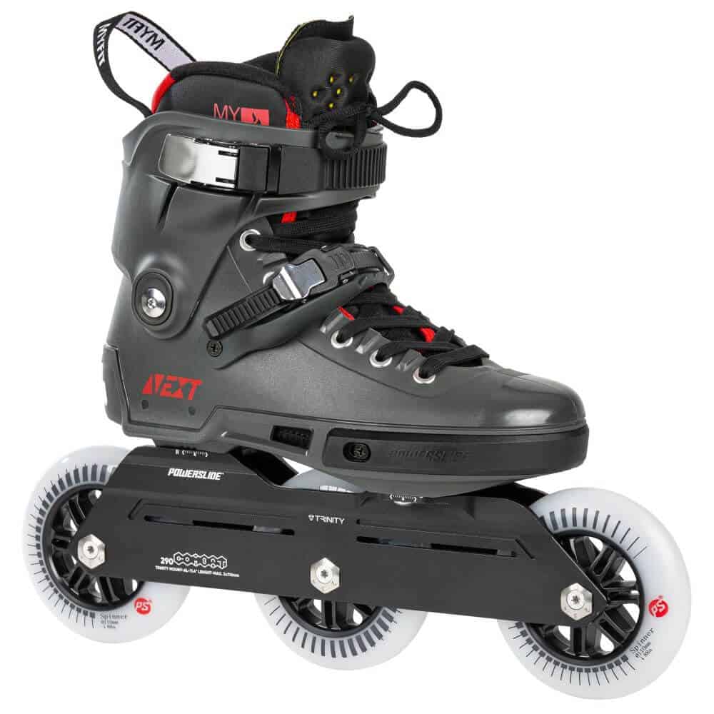 POWERSLIDE Next 110 Charcoal | Trinity X Combat Rocker | Urban Inlineskates