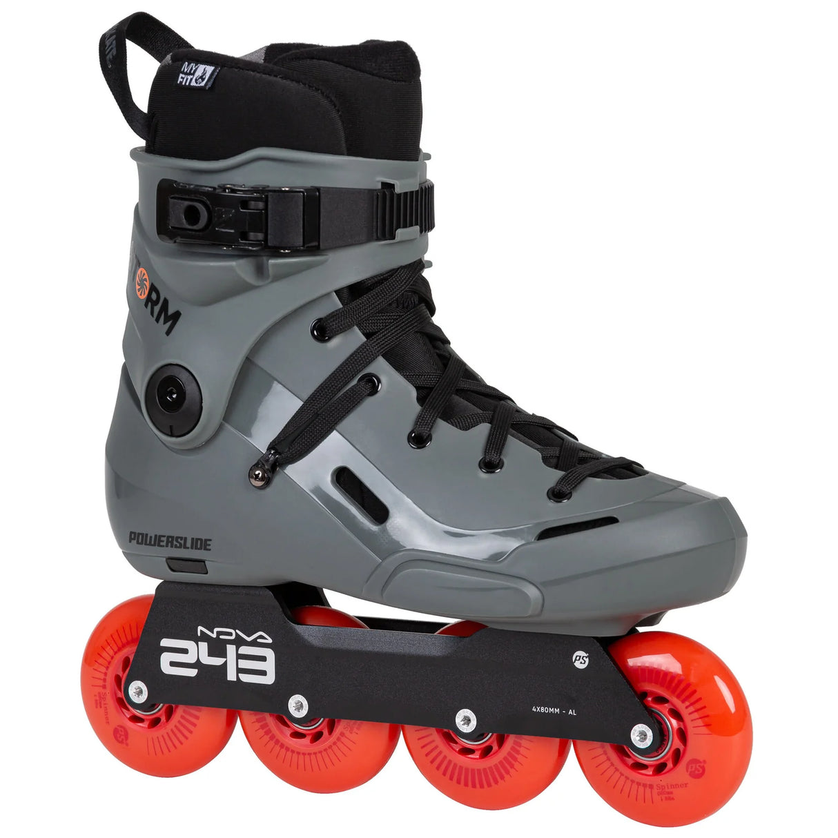 SKA908453 POWERSLIDE Storm Meteor 80 | 80mm 88A SHR ABEC 9 | 165mm Dual Point Mounting | Urban Inlineskates Inline Skates Rollerblades Urban Inline Skating Freeskates Trainng Skates Strecken Skates Trinity Skates Einsteiger Beginner Inlineskates Inliner Fitness Inliner City Skates Fitness Inliner Sport Skates Sport Inliner Rollerblades Rollerblading Lörrach Freiburg Basel Inliner Skateschule und Skateshop Weil am Rhein SkaMiDan Deutschland Germany