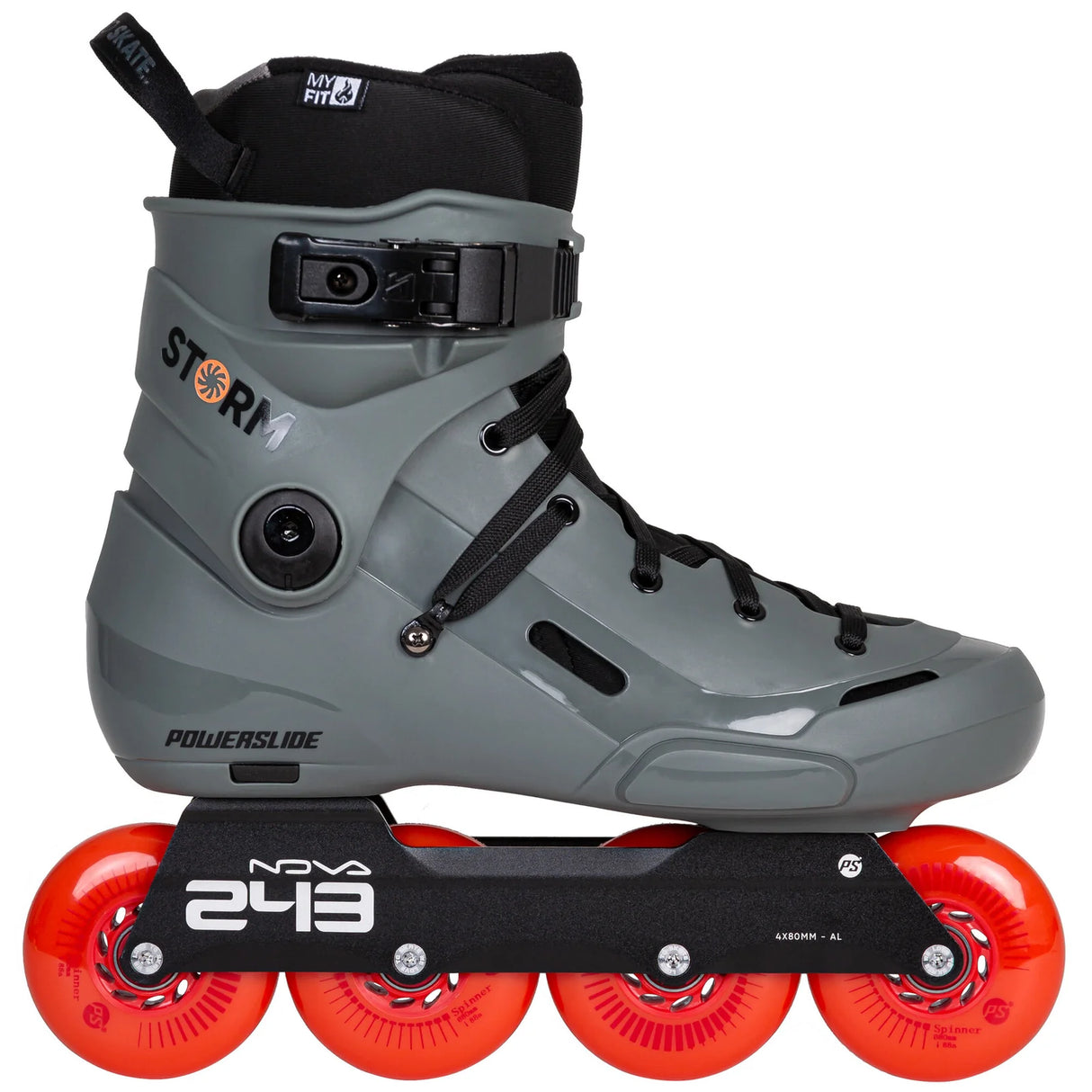 SKA908453 POWERSLIDE Storm Meteor 80 | 80mm 88A SHR ABEC 9 | 165mm Dual Point Mounting | Urban Inlineskates Inline Skates Rollerblades Urban Inline Skating Freeskates Trainng Skates Strecken Skates Trinity Skates Einsteiger Beginner Inlineskates Inliner Fitness Inliner City Skates Fitness Inliner Sport Skates Sport Inliner Rollerblades Rollerblading Lörrach Freiburg Basel Inliner Skateschule und Skateshop Weil am Rhein SkaMiDan Deutschland Germany