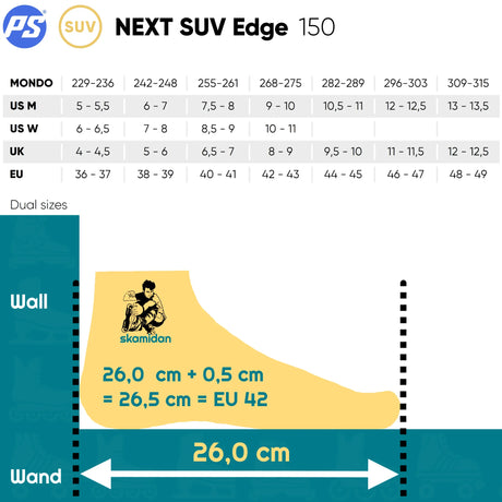 SKA908464 POWERSLIDE Next Edge 150 Brown | Trinity Mounting  | SUV & Offroad Inlineskates | Offroad Inline Skating Offroad Inline Skating Off-road inline skates offroad inliner SUV skates SUV Rollerblades SUV Inlnineskates SUV Air Wheels Air Rims Air Tire Off-Road Skating SUV Skating Off road inline skating off road blading Urban Inlineskate Fitness Inlineskates Inlineskates Sport Inline Skates Rollerblades Urban Inline Skating Urban Inline Skating Freeskates Trainng Skates Strecken Skates Trinity Skates Ei