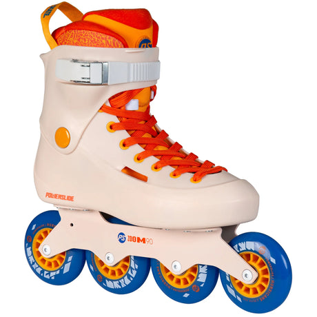 SKA908470 POWERSLIDE Zoom Sunset 90 | Beige, Orange, Blau | Genietet | Urban Inlineskates Inline Skates Rollerblades Urban Inline Skating Freeskates Trainng Skates Strecken Skates Trinity Skates Einsteiger Beginner Inlineskates Inliner Fitness Inliner City Skates Fitness Inliner Sport Skates Sport Inliner Rollerblades Rollerblading Lörrach Freiburg Basel Inliner Skateschule und Skateshop Weil am Rhein SkaMiDan Deutschland Germany