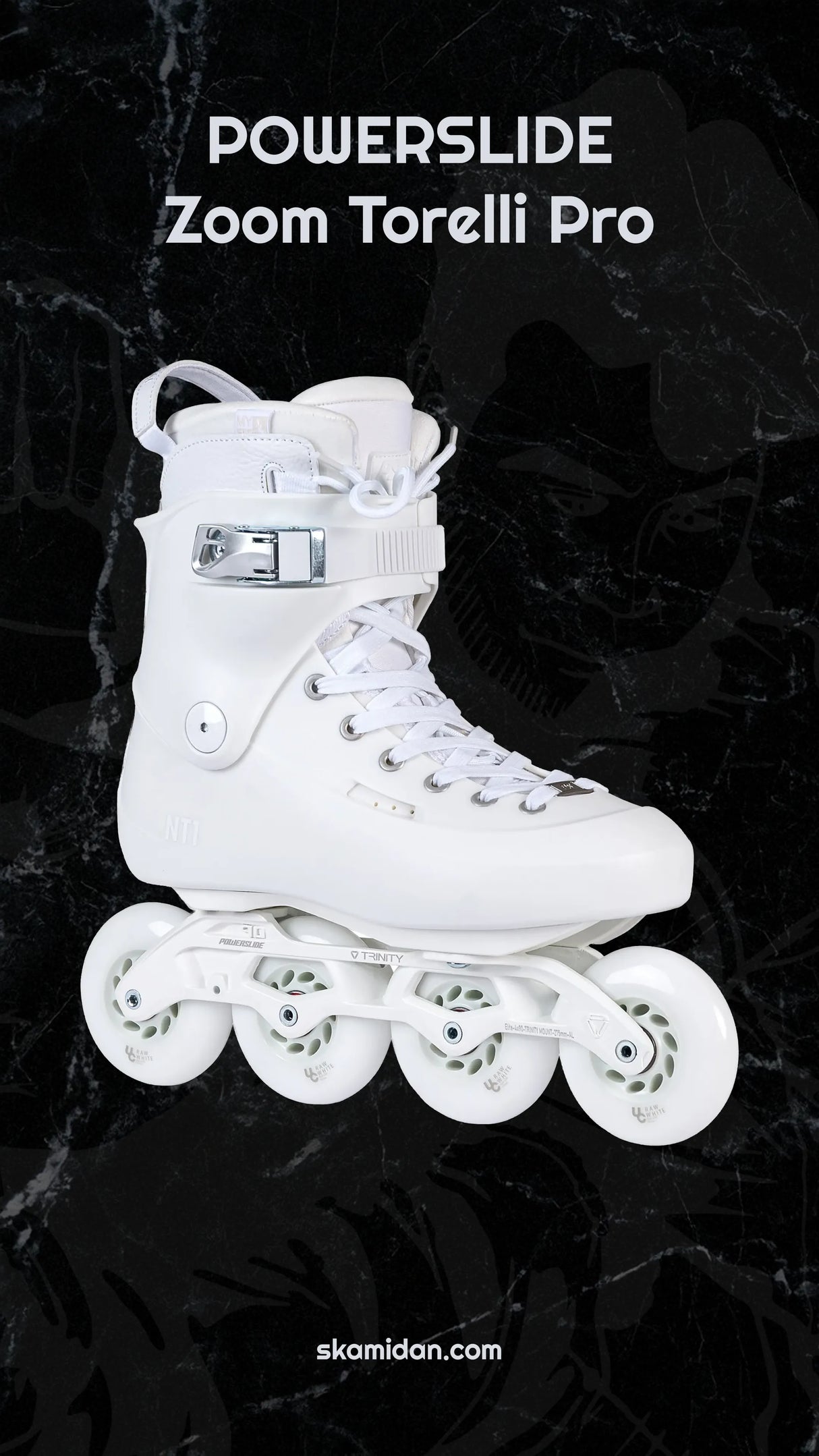 SKA908472 POWERSLIDE Zoom Torelli Pro NT1 White | Trinity Mounting | Freeride & Urban Inlineskates Freeskates inline trick skaten Urban Inlineskates Freestyle Inlineskates Free Skates Slalom Skates Freestyle Inlineskates Freestyle Rollerblades Slalom Blades Urban Inlineskates Freeskates Fitness Inlineskates Inlineskates Sport Inline Skates Rollerblades Urban Inline Skating Urban Inline Skating Freeskates Training Skates Strecken Skates Trinity Skates Einsteiger Beginner Inlineskates Inliner Fitness Inliner 