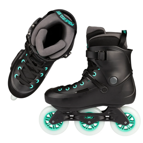 SKA908491 POWERSLIDE Zoom Pro 100 – Black & Mint | Trinity Mounting | Urban Inlineskates Sport Inline Skates Rollerblades Urban Inline Skating Urban Inline Skating Freeskates Trainng Skates Strecken Skates Trinity Skates Einsteiger Beginner Inlineskates Inliner Fitness Inliner City Skates Fitness Inliner Sport Skates Sport Inliner Rollerblades Rollerblading Lörrach Freiburg Basel Inliner Skateschule und Skateshop Weil am Rhein SkaMiDan Deutschland Germany