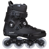 SKA908494 POWERSLIDE Next 80 Black 2.0 – Schwarz | Trinity Mounting | Freeride & Urban Inlineskates freeskates free skate freeride city skates inliner rollerblades hardboot hardshell hartschalen skate skamidan weil am rhein deutschland lörrach freiburg basel skamidan skateshop