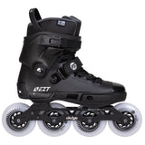 SKA908495 POWERSLIDE Next 90 Black 2.0 – Schwarz | Trinity Mounting | Freeride & Urban Inlineskates freeskates free skate freeride city skates inliner rollerblades hardboot hardshell hartschalen skate skamidan weil am rhein deutschland lörrach freiburg basel skamidan skateshop