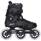 SKA908497 POWERSLIDE Next 110 Black 2.0 – Schwarz | Trinity Mounting | Freeride & Urban Inlineskates freeskates free skate freeride city skates inliner rollerblades hardboot hardshell hartschalen skate skamidan weil am rhein deutschland lörrach freiburg basel skamidan skateshop