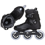 SKA908497 POWERSLIDE Next 110 Black 2.0 – Schwarz | Trinity Mounting | Freeride & Urban Inlineskates freeskates free skate freeride city skates inliner rollerblades hardboot hardshell hartschalen skate skamidan weil am rhein deutschland lörrach freiburg basel skamidan skateshop