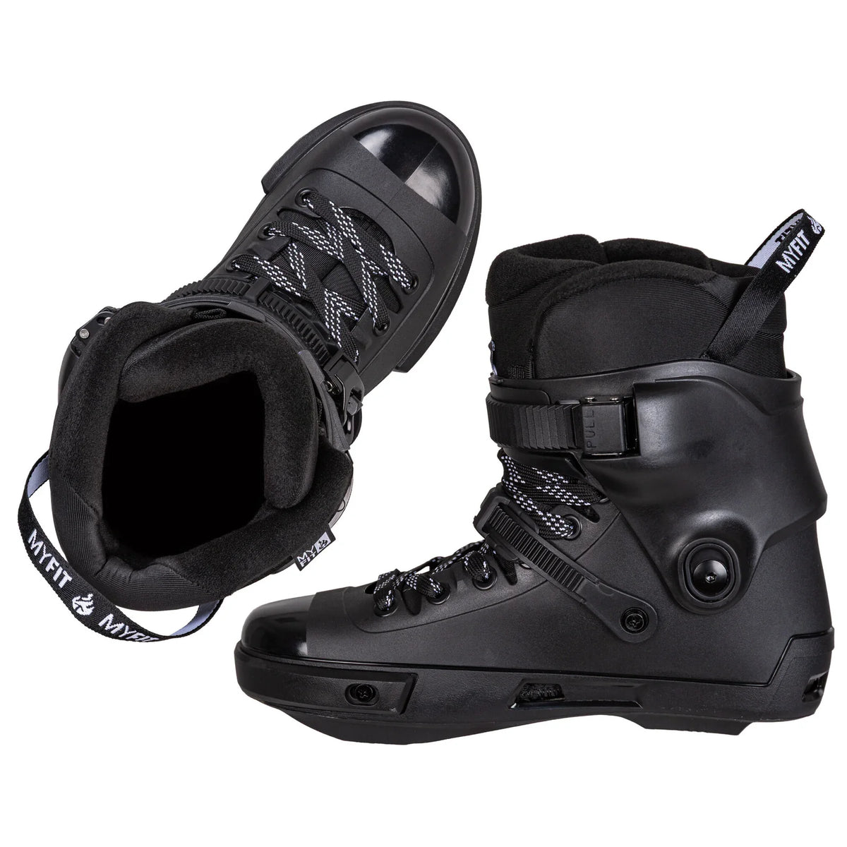 SKA908499 POWERSLIDE Next Black 2.0 – Boots only – Schwarz | Trinity Mounting | Freestyle, Freeride & Urban Inlineskates freeskates free skate freeride city skates inliner rollerblades hardboot hardshell hartschalen skate skamidan weil am rhein deutschland lörrach freiburg basel skamidan skateshop