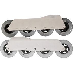 SKA9085275 Iqon Decode SE Mushroom Blading Frame 4x90mm 275mm + Access Wheels 4×90mm 85a | Silber | Urban Inline Skating Frames Rahmen für inline Skates Frames for inline Skating Urban Inline Skating Frames Inliner Rahmen für das urbane Gelände Lörrach Freiburg Basel Inliner Skateschule und Skateshop Weil am Rhein SkaMiDan Deutschland Germany
