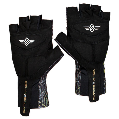 SKA910923/M SWINGS Short Aero Gloves – Schwarz | Handschoner ohne Plastikkappe Fitness Skating Protektors | Schoner für Inline Skater | Protektion for Inline Skater | Knee Pads | Knieschützer | Knieschoner | Elbow Pads | Ellenbogen Protektoren | Lörrach Freiburg Basel Inliner Skateschule und Skateshop Weil am Rhein SkaMiDan Deutschland Germany
