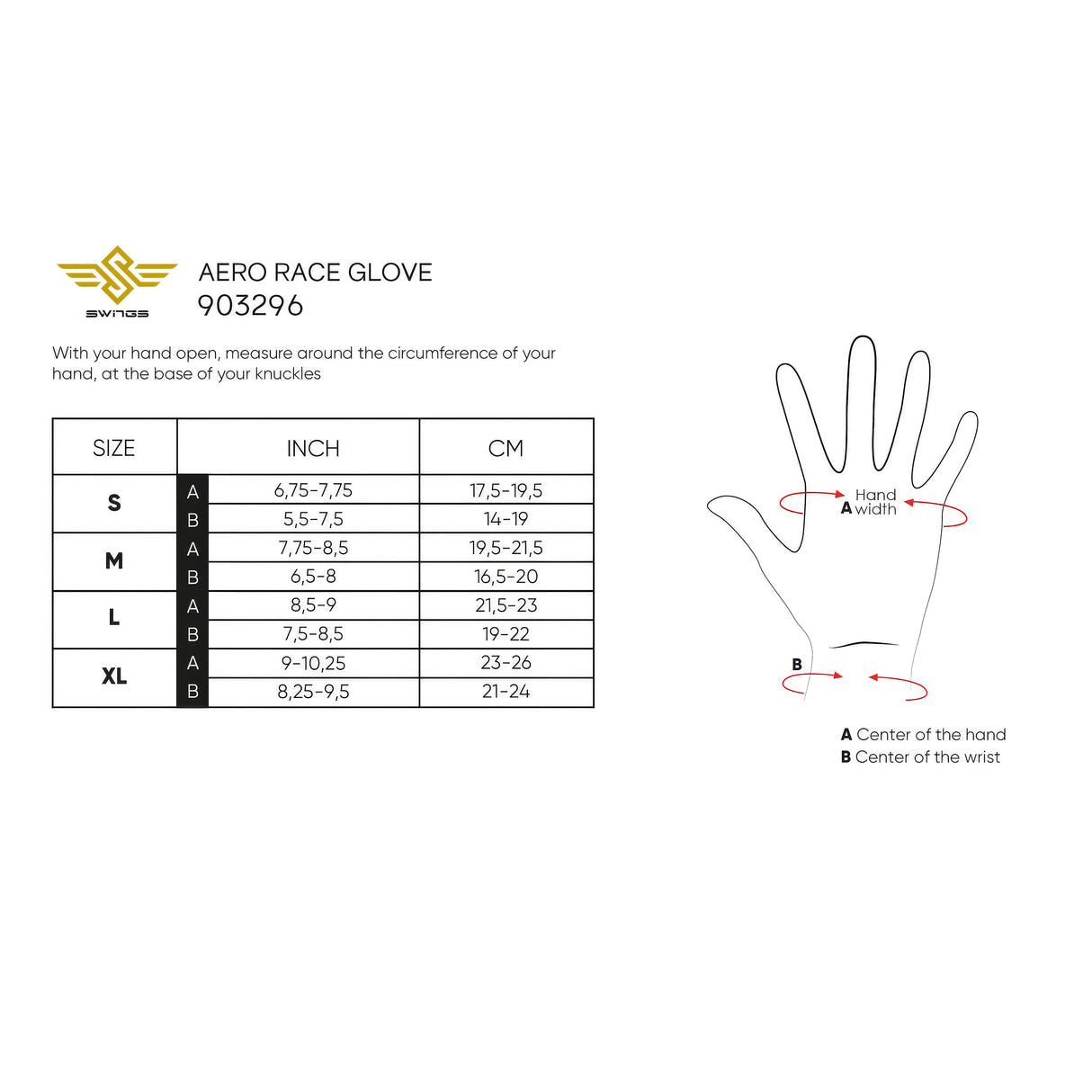 SKA910923/M SWINGS Short Aero Gloves – Schwarz | Handschoner ohne Plastikkappe Fitness Skating Protektors | Schoner für Inline Skater | Protektion for Inline Skater | Knee Pads | Knieschützer | Knieschoner | Elbow Pads | Ellenbogen Protektoren | Lörrach Freiburg Basel Inliner Skateschule und Skateshop Weil am Rhein SkaMiDan Deutschland Germany
 Size_Chart_Gr_entabelle